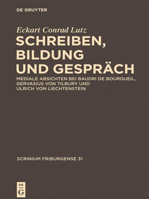cover image of Schreiben, Bildung und Gespräch